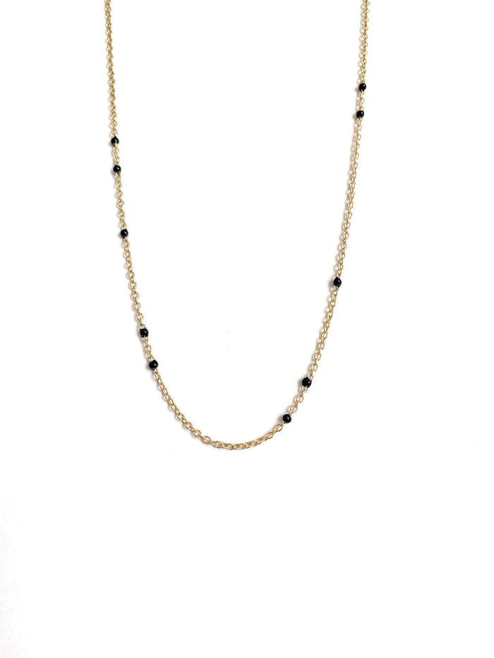 Black Onyx Beaded Link Necklace, photo 21