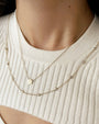 Collar de estaciones con diamantes en oro de 14K, foto 5