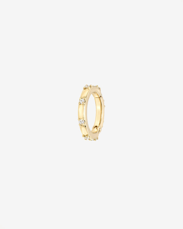 Enhancer para dijes con diamantes en oro de 14K, foto 1
