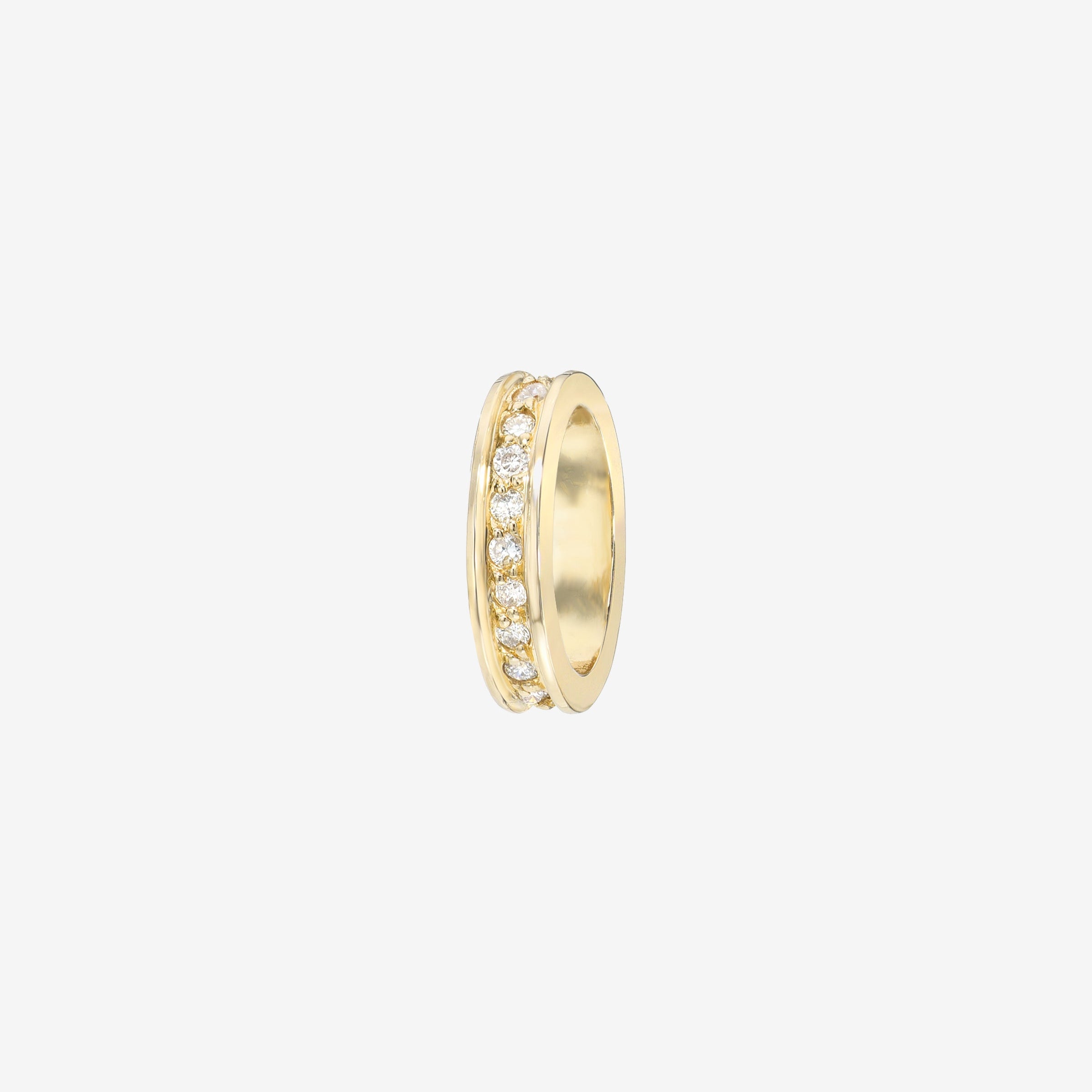 Dije Heirloom de eternidad con diamantes en oro de 14K, foto 1