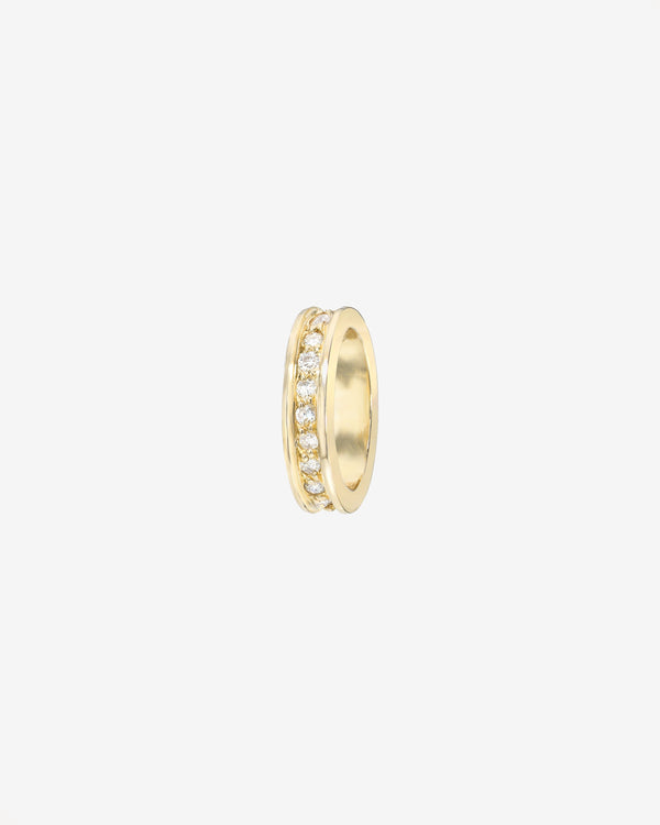 14K Gold Diamond Eternity Heirloom Charm, photo 1