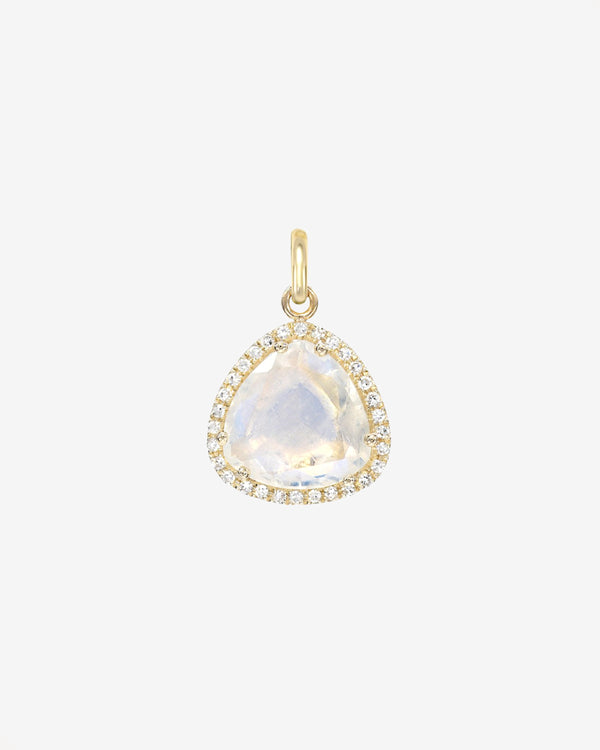 Diamond Moonstone Pendant, photo 1