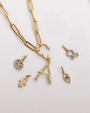 14K Gold Diamond Charm Enhancer, photo 4