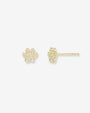 14K Gold Diamond Paw Stud Earring, photo 1