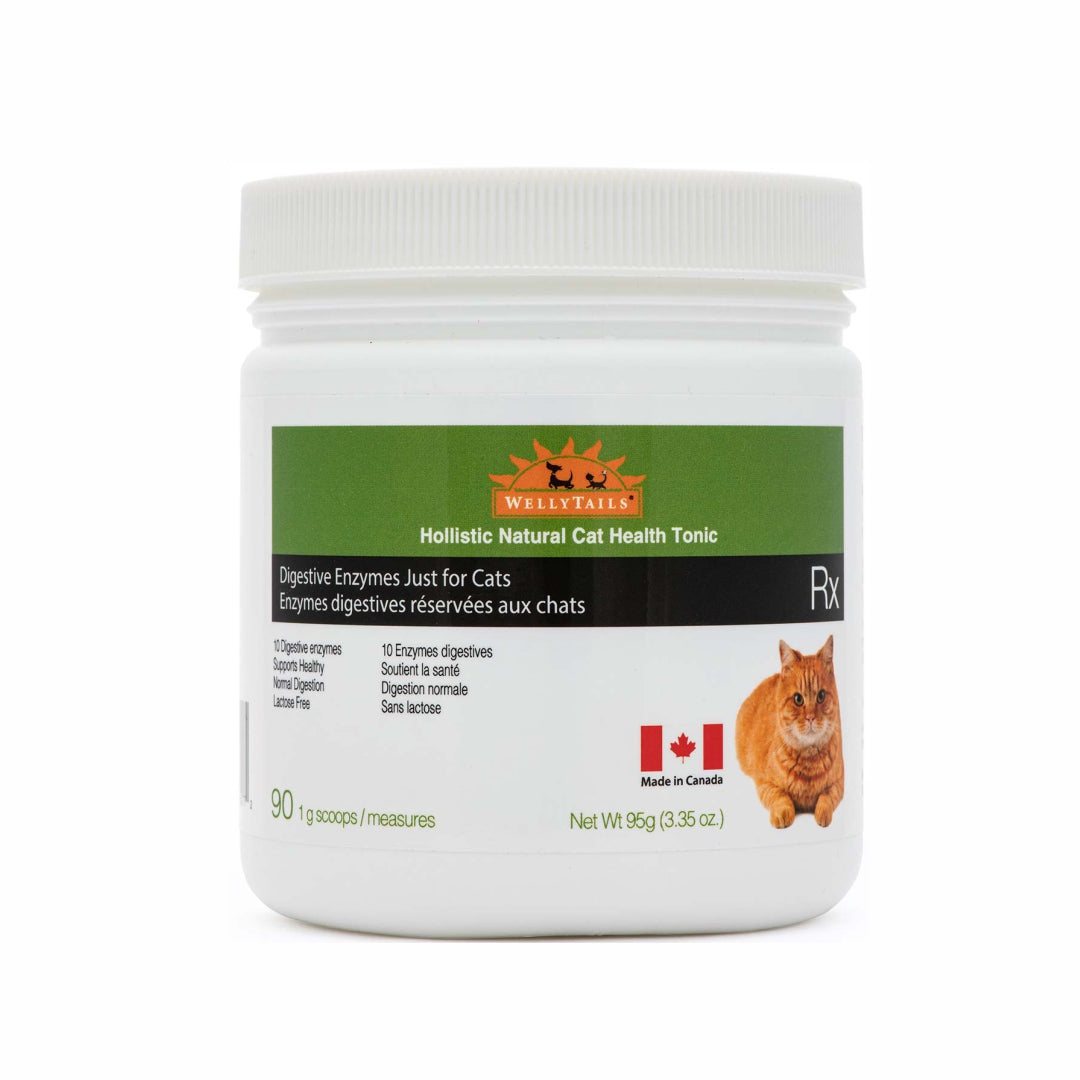 Enzimas digestivas en polvo para gato