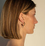 Dipped Two-Tone Hoop Earrings, photo 6