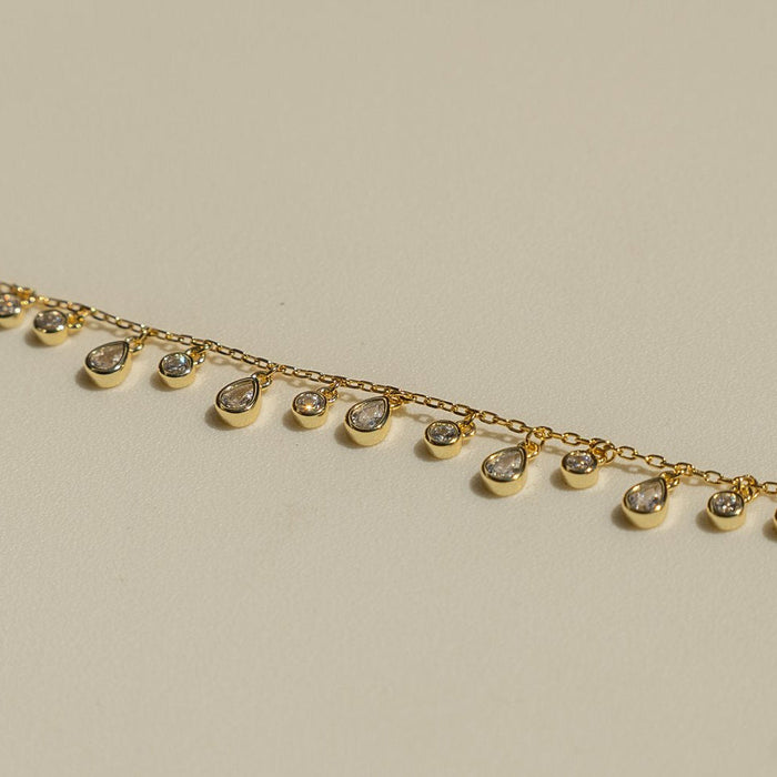 Pulsera Drippy Gem con zirconias cúbicas, foto 3