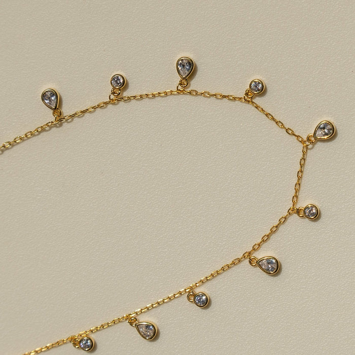 Collar Drippy con zirconia cúbica, foto 7