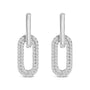 1/2 Ct. T.W. Lab-Grown Diamond Dangling Paperclip Drop Earrings in 10K Gold, photo 2