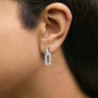 1/2 Ct. T.W. Lab-Grown Diamond Dangling Paperclip Drop Earrings in 10K Gold, photo 6