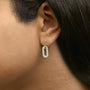 1/2 Ct. T.W. Lab-Grown Diamond Dangling Paperclip Drop Earrings in 10K Gold, photo 5