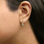 3/8 Ct. T.W. Lab-Grown Diamond Heart-Shaped Huggie Hoop Earrings in 10K Gold, photo 5