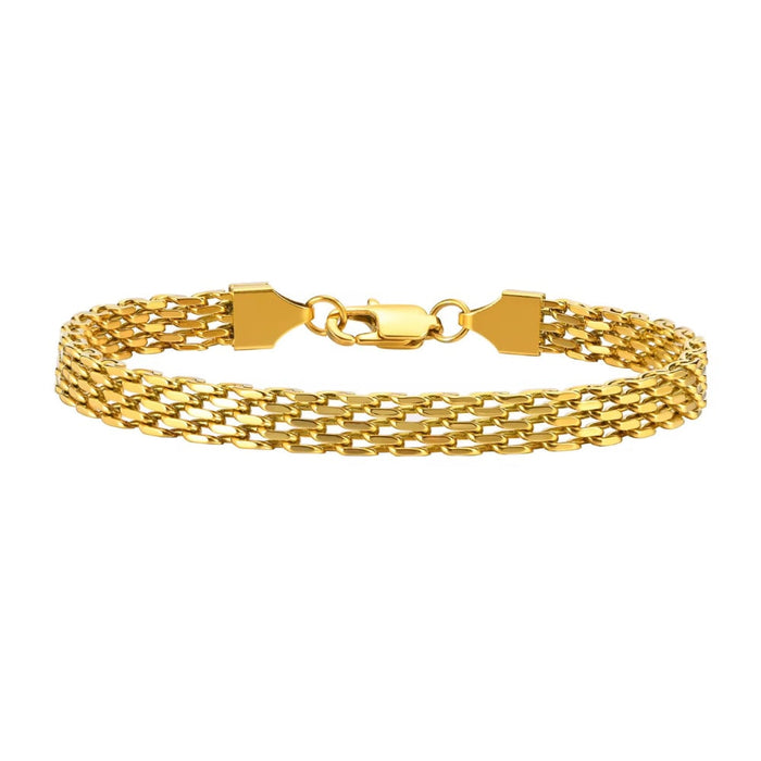 Elena Triple Strand Link Bracelet, photo 1
