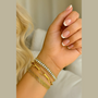 Sienna Adjustable Paperclip Chain Bracelet, photo 5