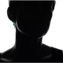 4.50 CTW Lab-Created Emerald Earrings in Sterling Silver, photo 3