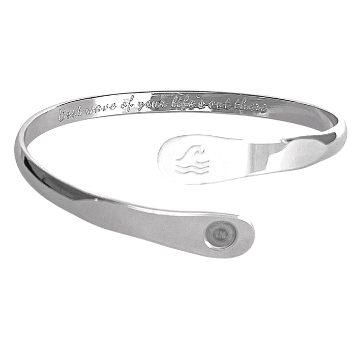 Best Wave of Your Life's Out There Engraved Cuff, photo 9