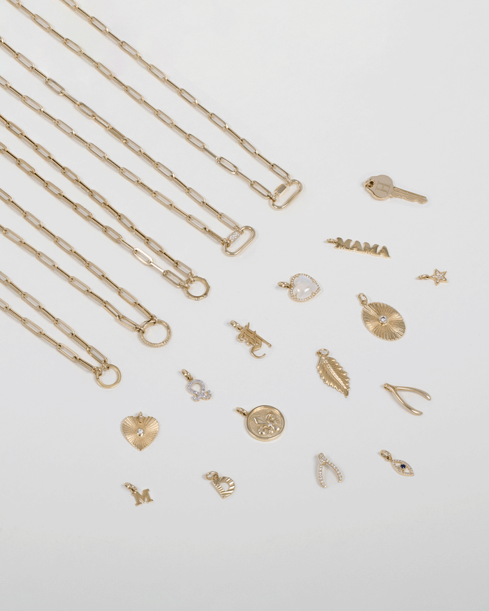 14K Gold Charm Enhancer, photo 3
