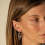 Equinox Two-Tone Earrings, photo 3