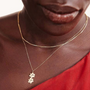 EverPaw Double Paw Print Pendant Necklace, photo 8