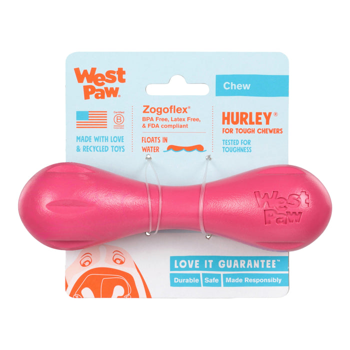 Hurley Chew Bone Dog Toy, Geranium, photo 4