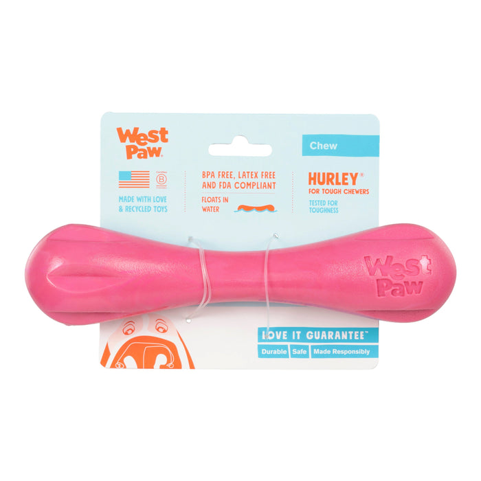 Hurley Chew Bone Dog Toy, Geranium, photo 6