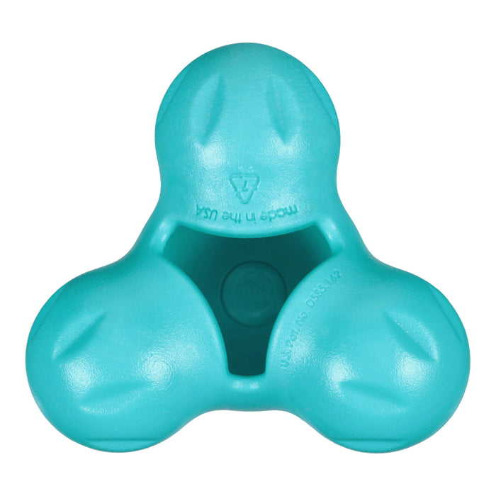 Tux Treat Toy for Dogs, Teal, photo 4