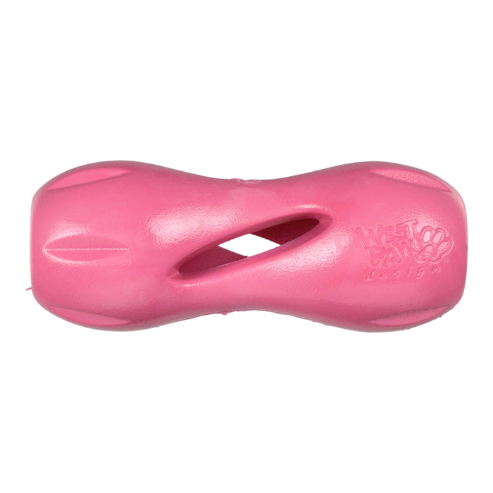Juguete dispensador Qwizl para perro, geranio