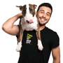 Fitness Goal: Pet More Dogs Unisex Crewneck Tee
