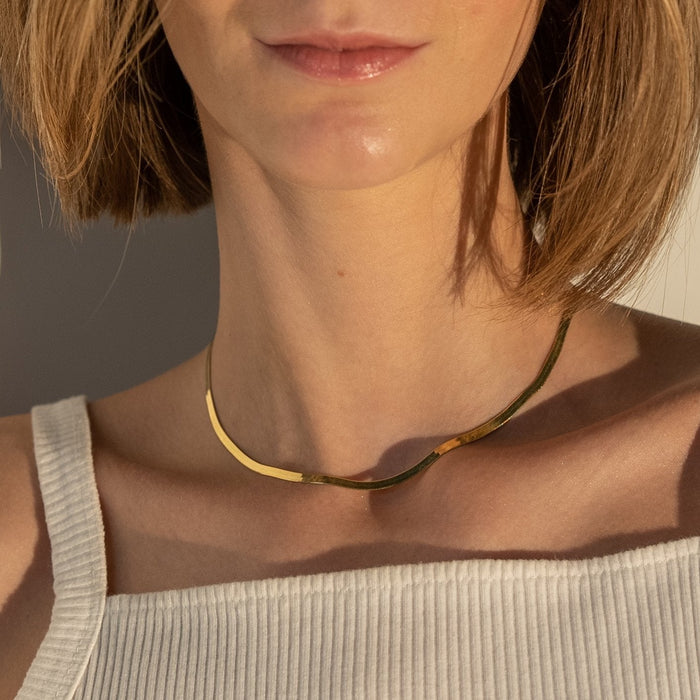 Collar de cadena plana, foto 1
