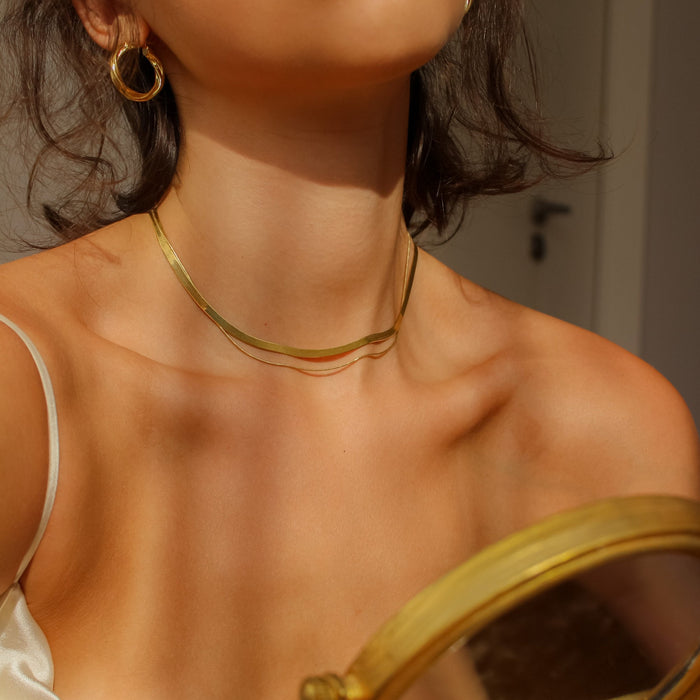 Collar de cadena plana, foto 5