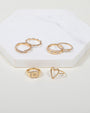 14K Gold Pave Diamond Spike Claw Ring, photo 10