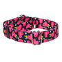 Collar martingala para perro Fruity Hearts EarthStyle, solo 1 pulg., foto 1