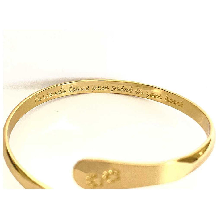 Brazalete grabado Furiends Leave Paw Print in Your Heart, foto 23