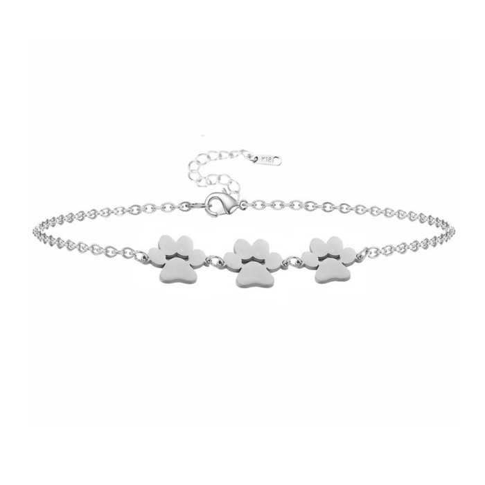 Three Paw Print Bracelet, photo 3