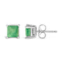 5x5mm Princess-Cut Gemstone Solitaire Stud Earrings in 14K Gold, photo 39