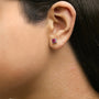 5x5mm Princess-Cut Gemstone Solitaire Stud Earrings in 14K Gold, photo 27