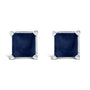 5x5mm Princess-Cut Gemstone Solitaire Stud Earrings in 14K Gold, photo 6
