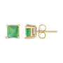 5x5mm Princess-Cut Gemstone Solitaire Stud Earrings in 14K Gold, photo 34