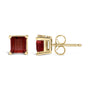 5x5mm Princess-Cut Gemstone Solitaire Stud Earrings in 14K Gold, photo 33