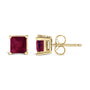 5x5mm Princess-Cut Gemstone Solitaire Stud Earrings in 14K Gold, photo 32