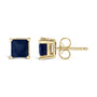5x5mm Princess-Cut Gemstone Solitaire Stud Earrings in 14K Gold, photo 31