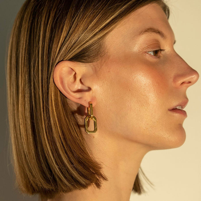 Geo Hoop Earrings, photo 4