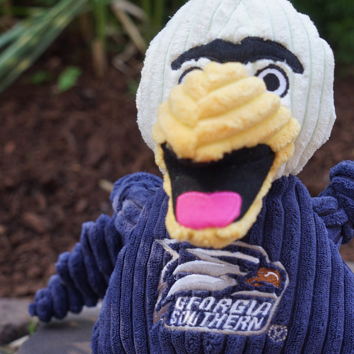 NCAA Georgia Southern University, Gus the Eagle Knottie, juguete de peluche para perro, foto 5