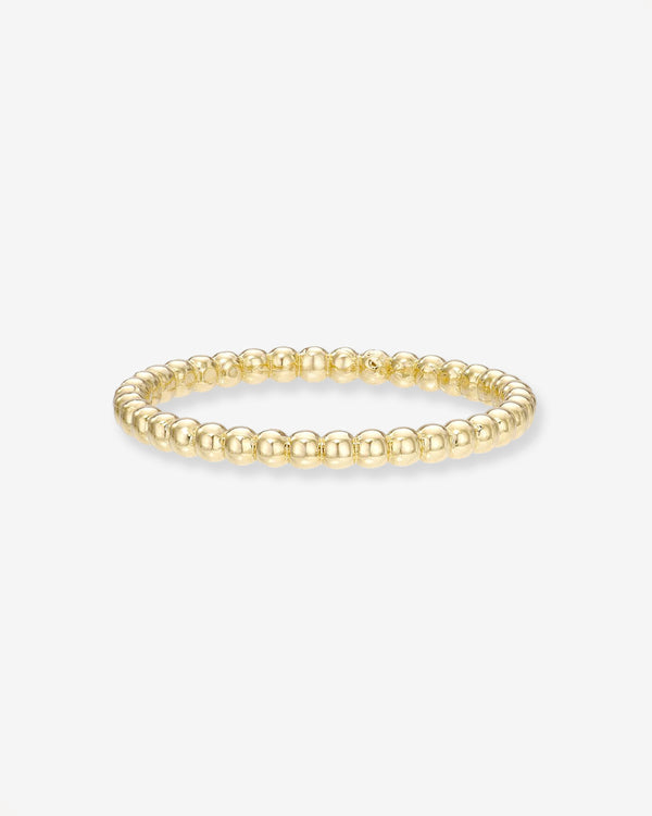14K Gold Bead Band, photo 1