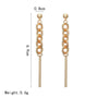 Chain and Bar Drop Dangle Earrings, photo 3