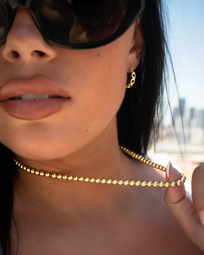 Collar de cuentas de 5 mm, foto 3
