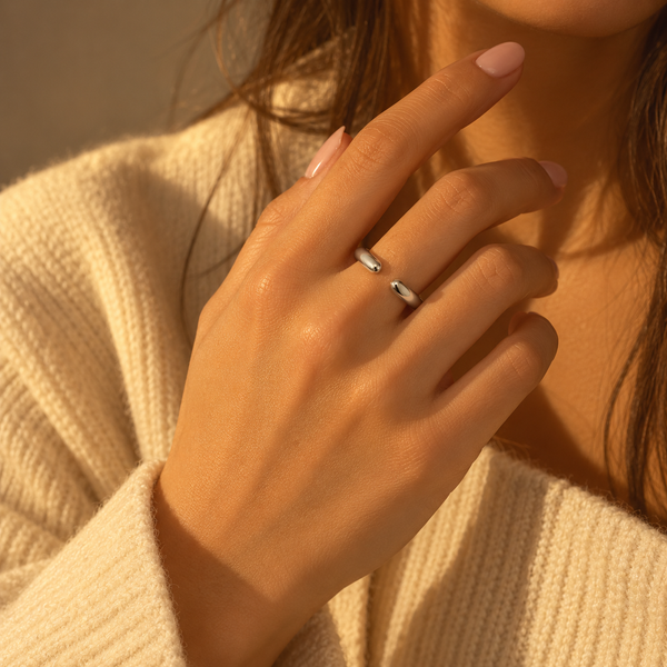 Dainty Double Drip Ring, photo 2