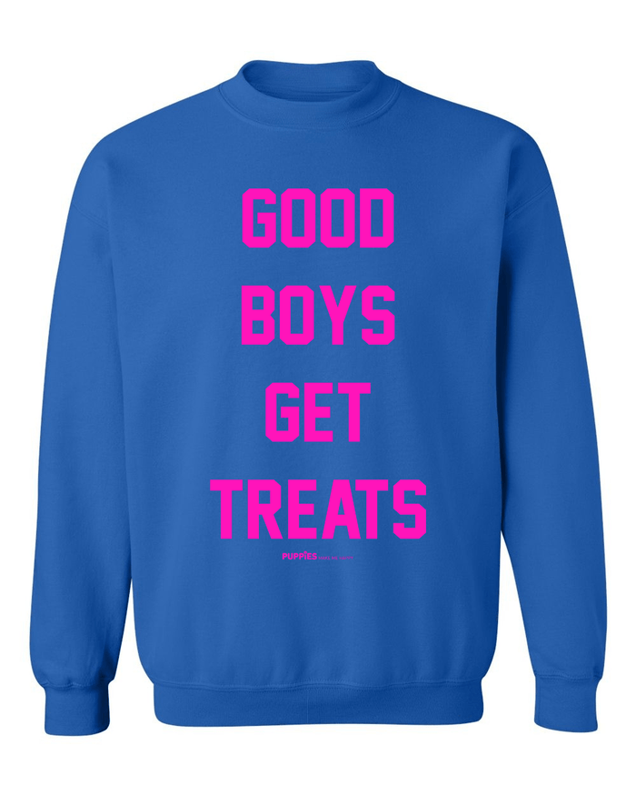 Good Boys Get Treats Crewneck Sweatshirt