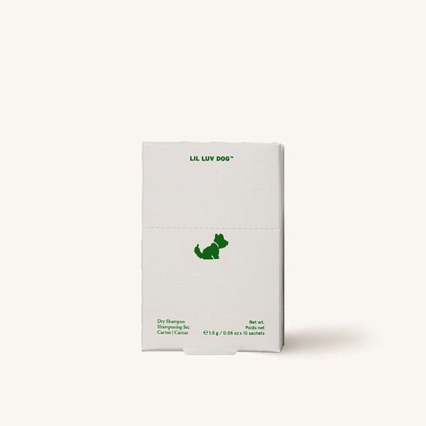 Dry Shampoo On-the-Go for Dogs, 10 Sachets