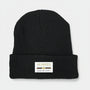 Pup Lux Gold Label Beanie in black